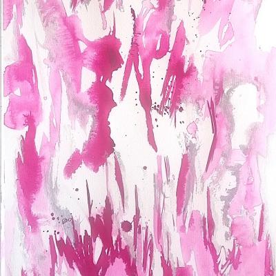 sans titre, encre, 2025